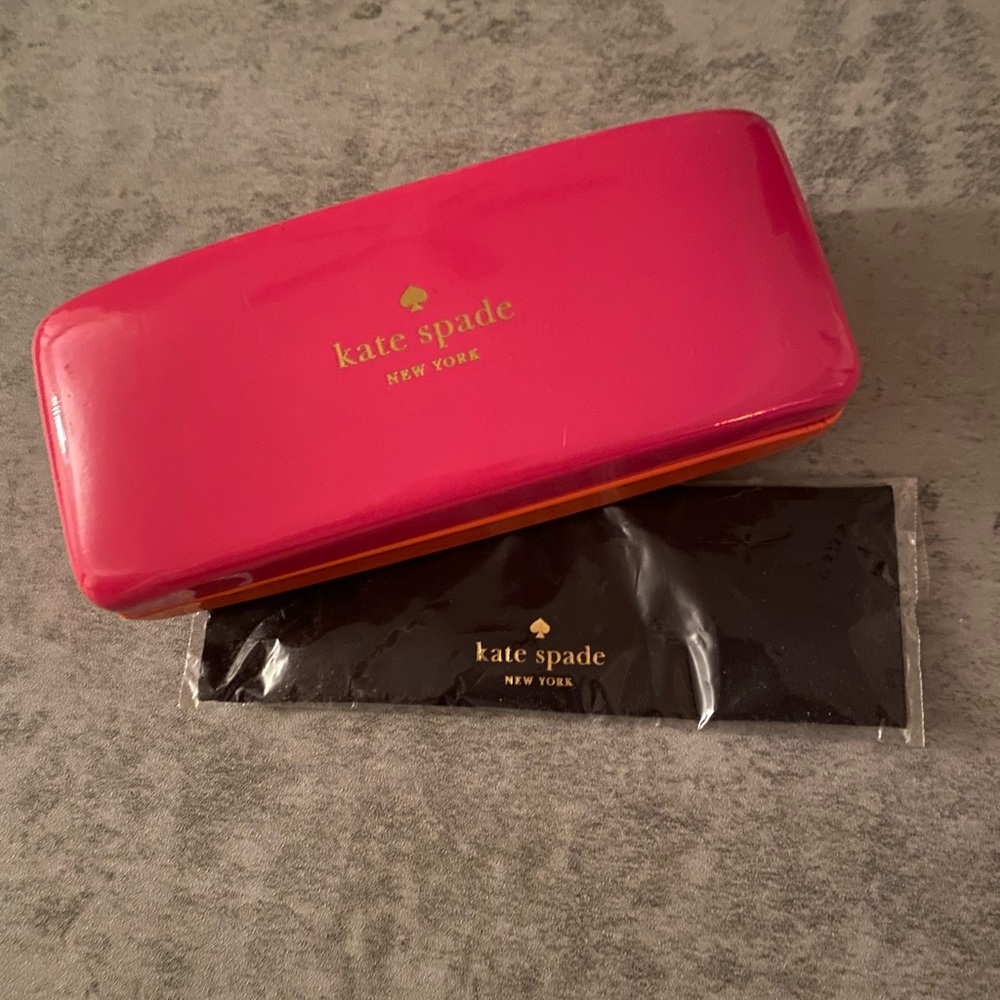 Kate Spade New York Glasses Case and Cloth